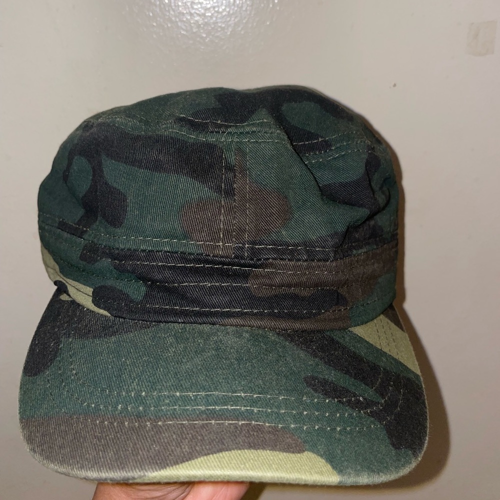 Camo Military Style Hat